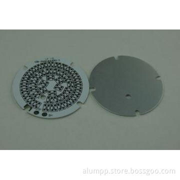 Round Customized 3 Layer LED Aluminum PCB Boards / Single S